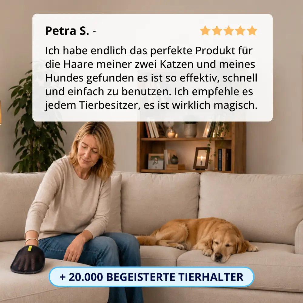 Tierhaarentferner-Handschuh