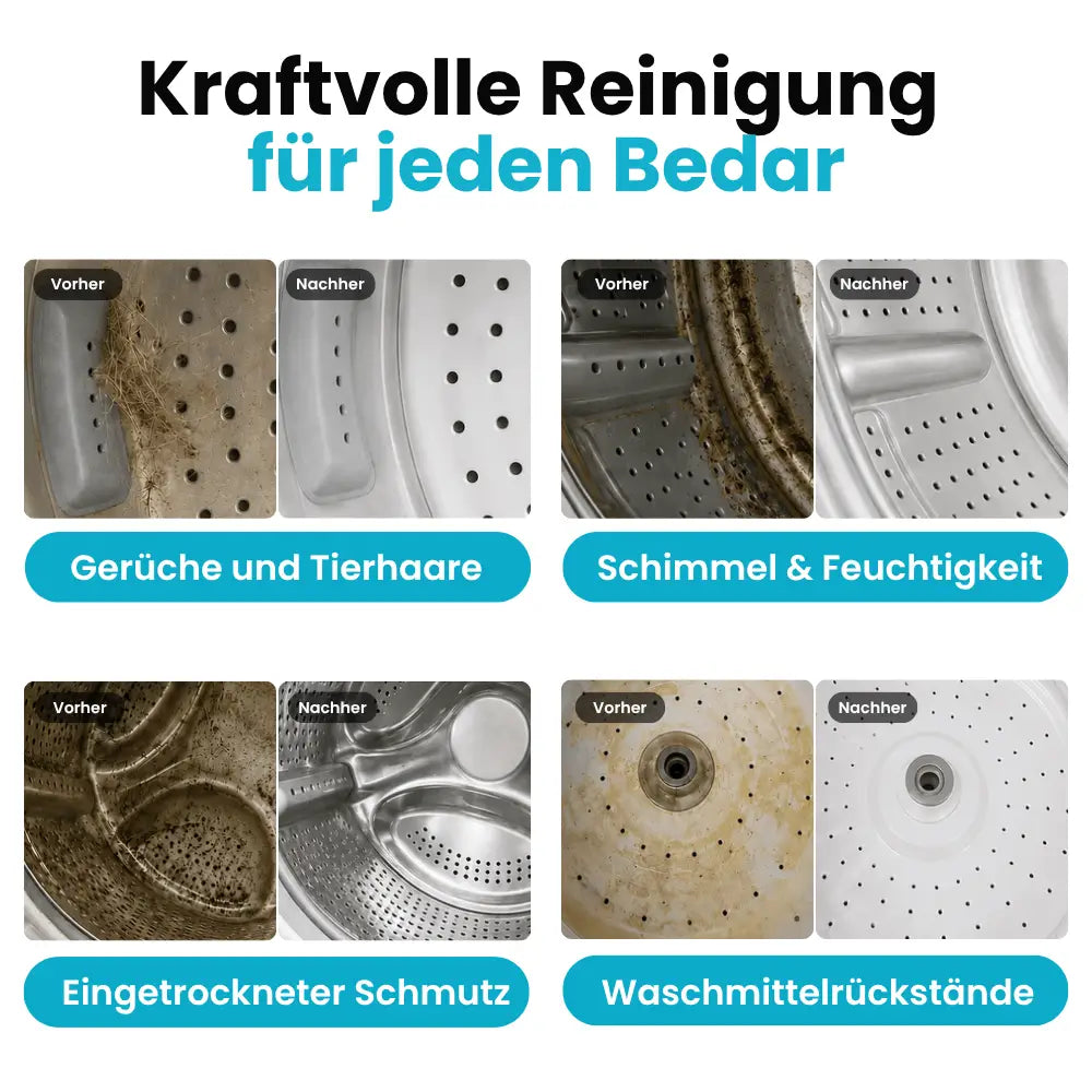 Tiefenreinigungstabletten für Waschmaschinen