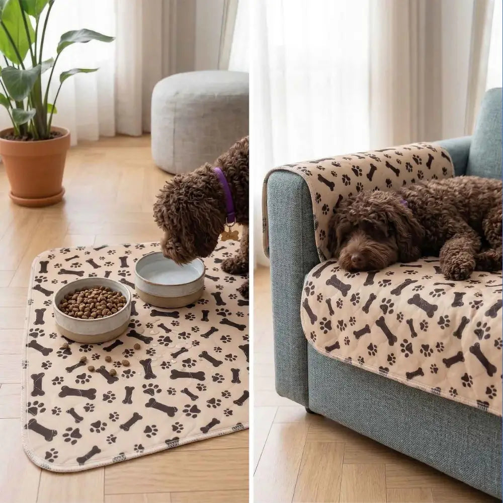 Saugfähige, waschbare Hygienematte für Hunde und Welpen